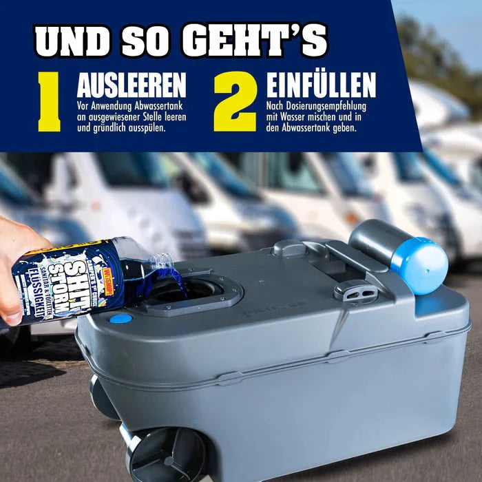 Toilettenflüssigkeit WOSHUP - Shit Storm Bubblegum