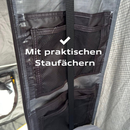 Dachzelt Elements Stone - 165cm mit Vorzelt