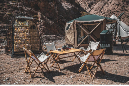 Portable Bamboo Table