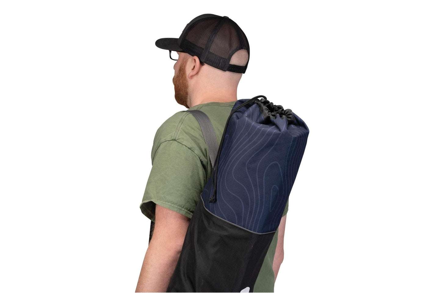 Road Trip Rocker Navy Topo