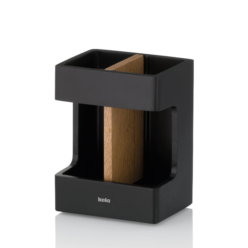 toothbrush holder Cube black